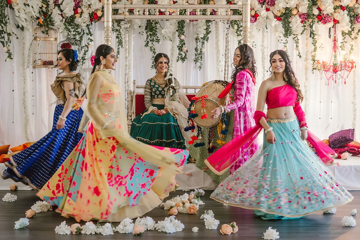 bride dancing