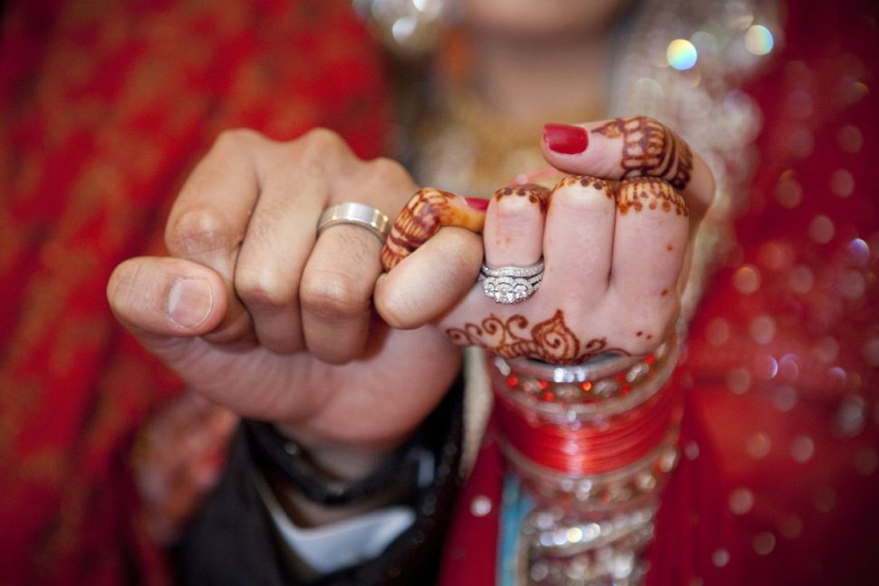 engagement in Kumaoni wedding ritual
