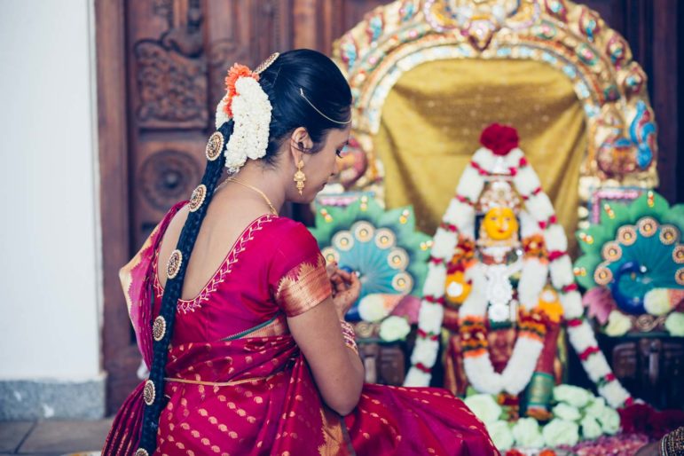 gauri pujan south wedding ceremony