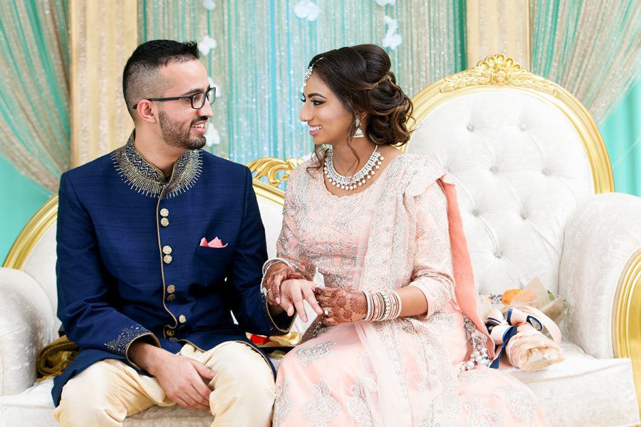 engagement in Sikh Wedding