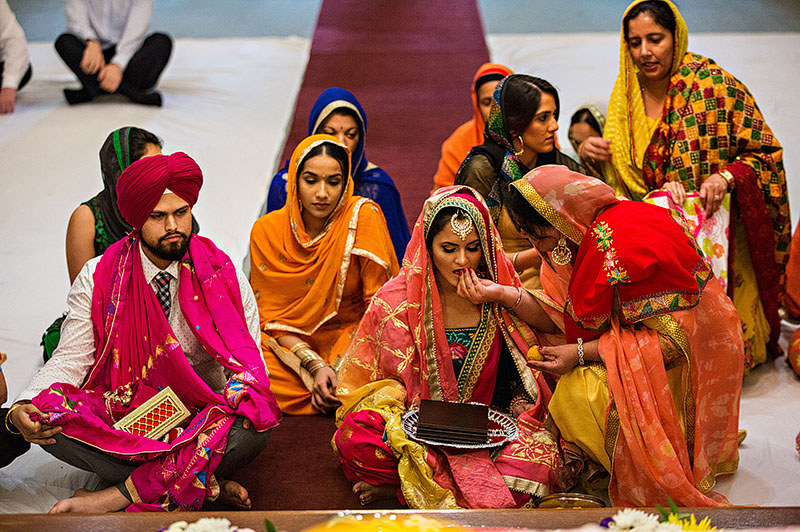 Sikh marriage Roka ceremony