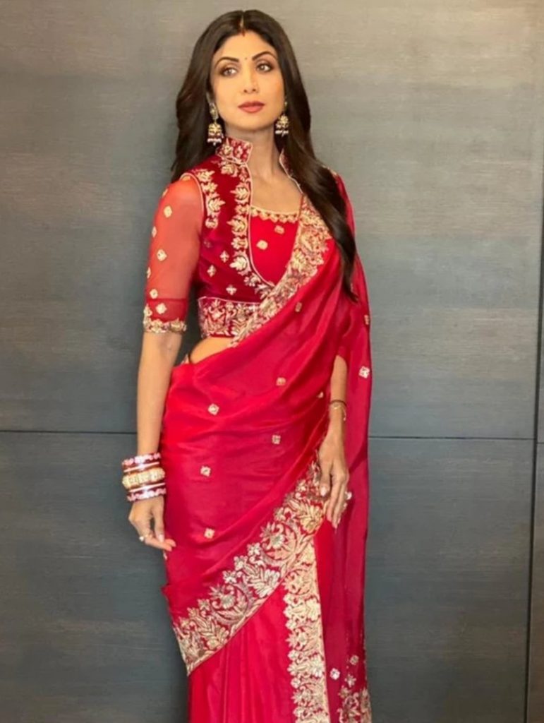 shilpa shetty bridal look