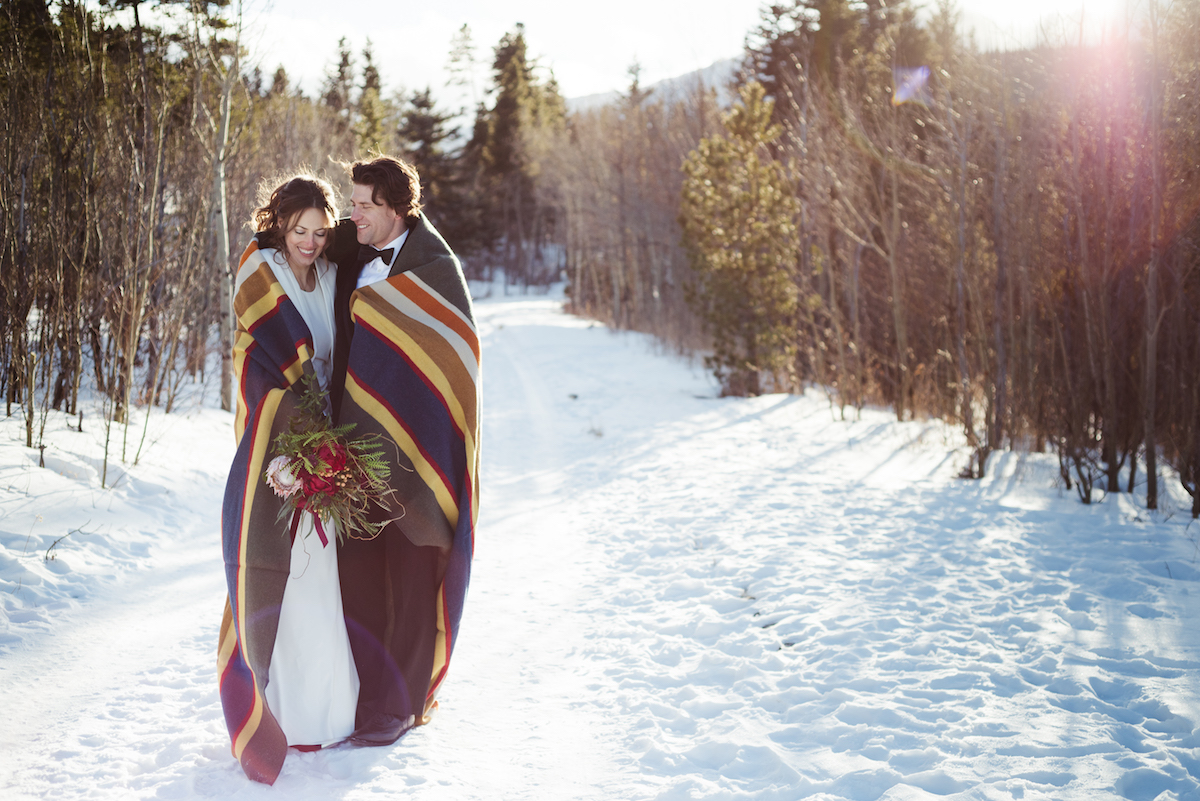 winter wedding preparations