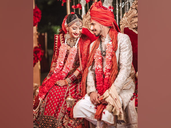 Chahal wedding look