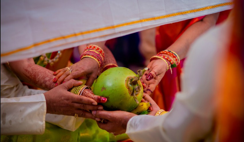 kanyadanam from south indian wedding 
