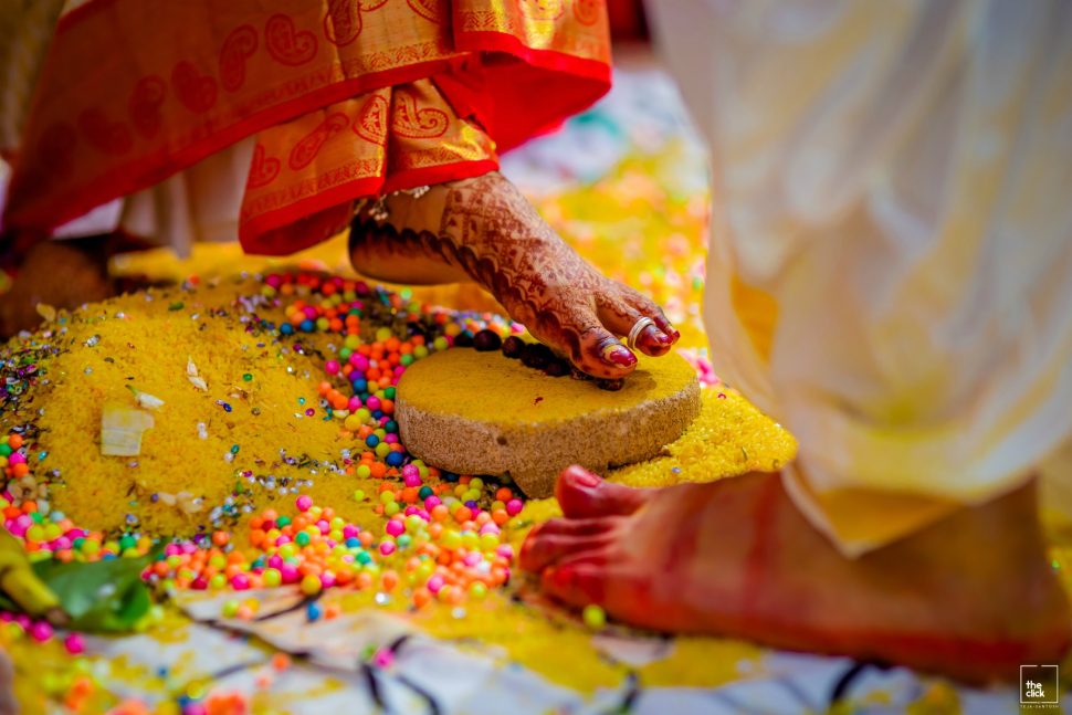 saptapadi in south indian wedding