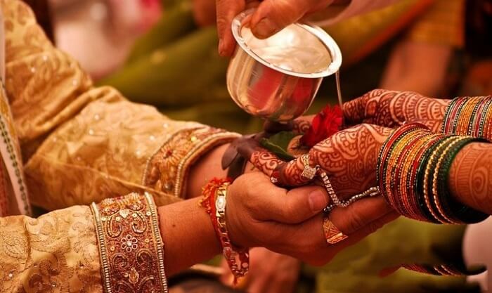 panigrahan ritual rajasthani wedding