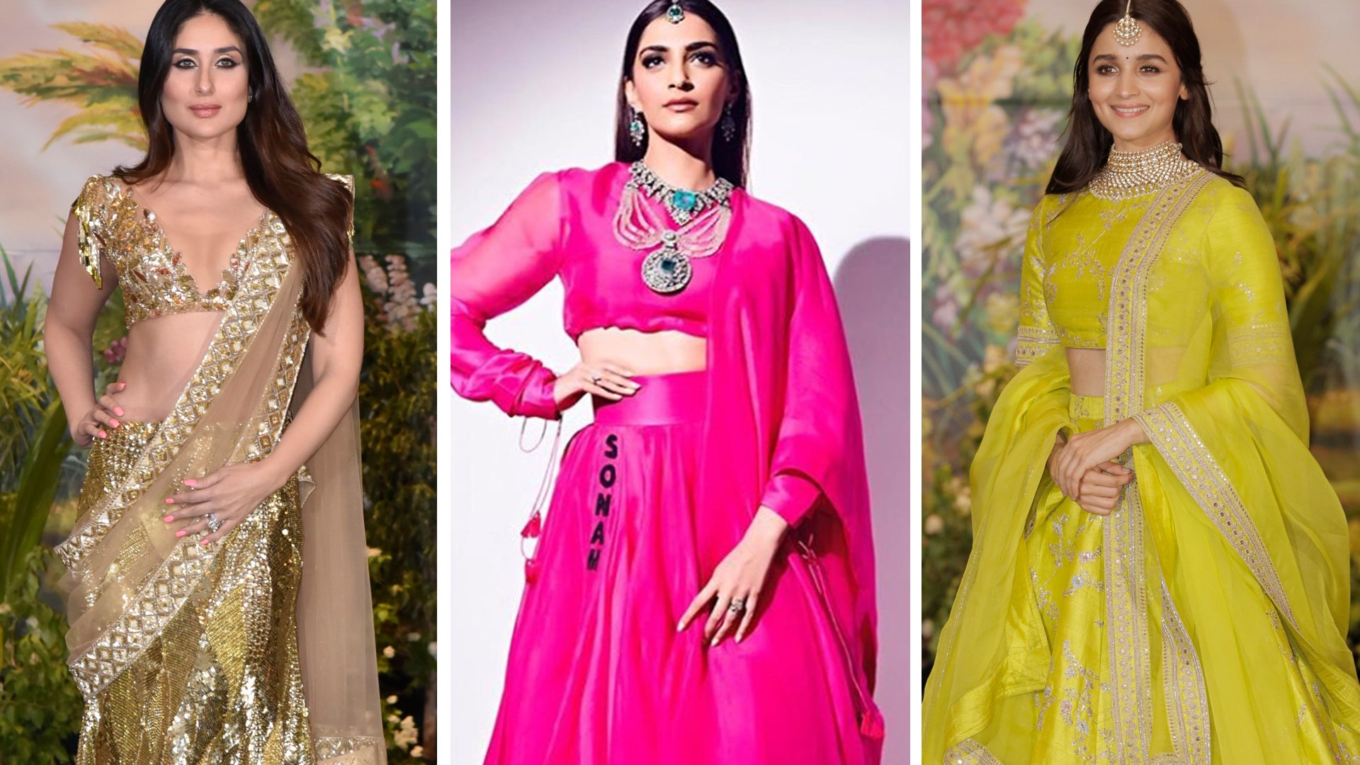 celebrities in indian wear