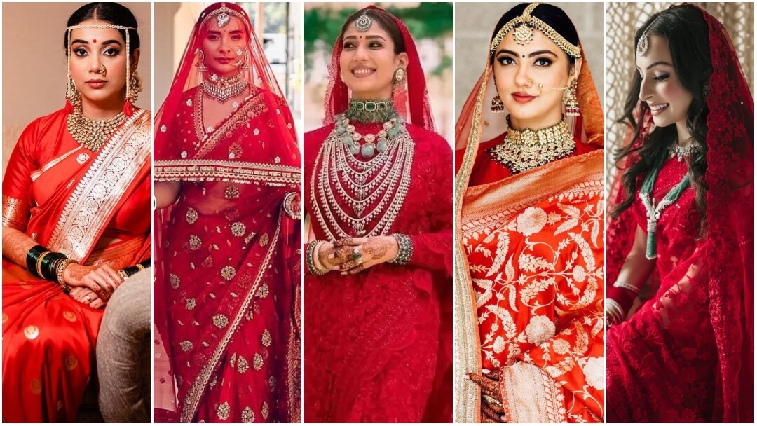 wedding trend with sarees