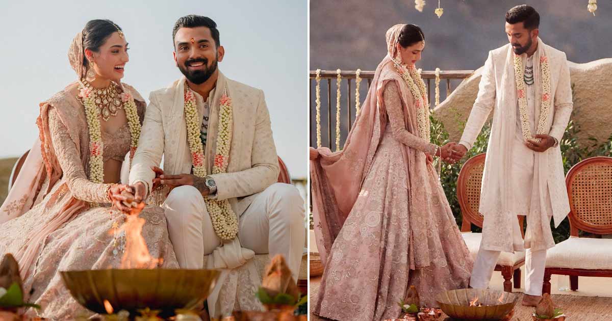 Look how Athiya Shetty wedding look creating a style statement
