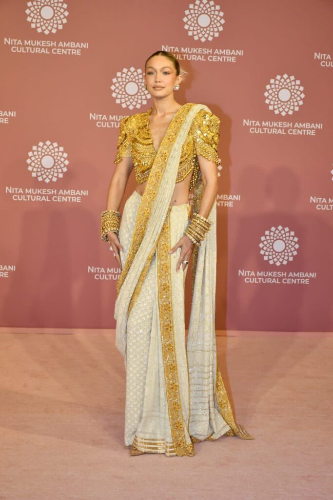 gigi_hadid at Nita Ambani Cultural Centre