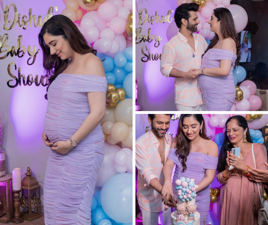 disha parmar baby shower