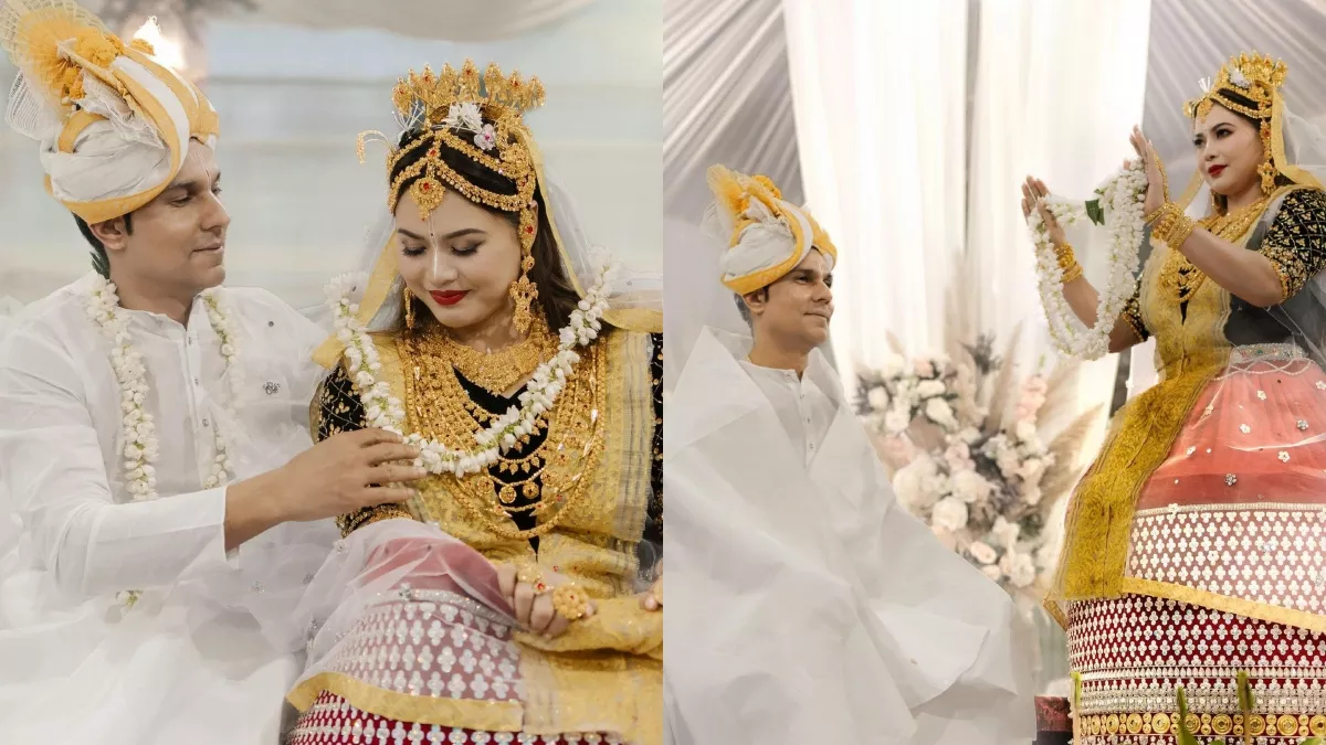 Randeep Hooda and Lin Laishram tied knots in a Traditional Manipuri Wedding